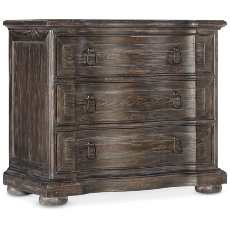 Three-Drawer Nightstand
