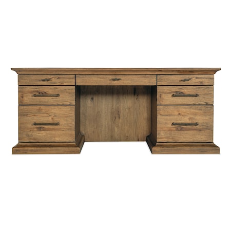 7-Drawer Executive Desk