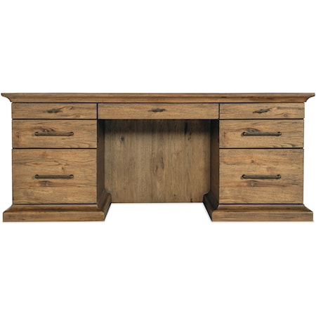 7-Drawer Executive Desk