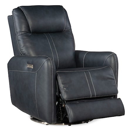 Steffen Swivel Pwr Recliner w/ Pwr Headrest