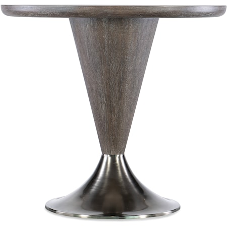 Contemporary Counter Height Round Dining Table