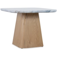 Contemporary Low Nesting Table with Quartz Stone Top