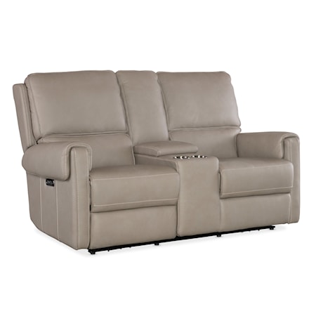 Power Console Loveseat w/Power Headrest