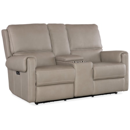Power Console Loveseat w/Power Headrest