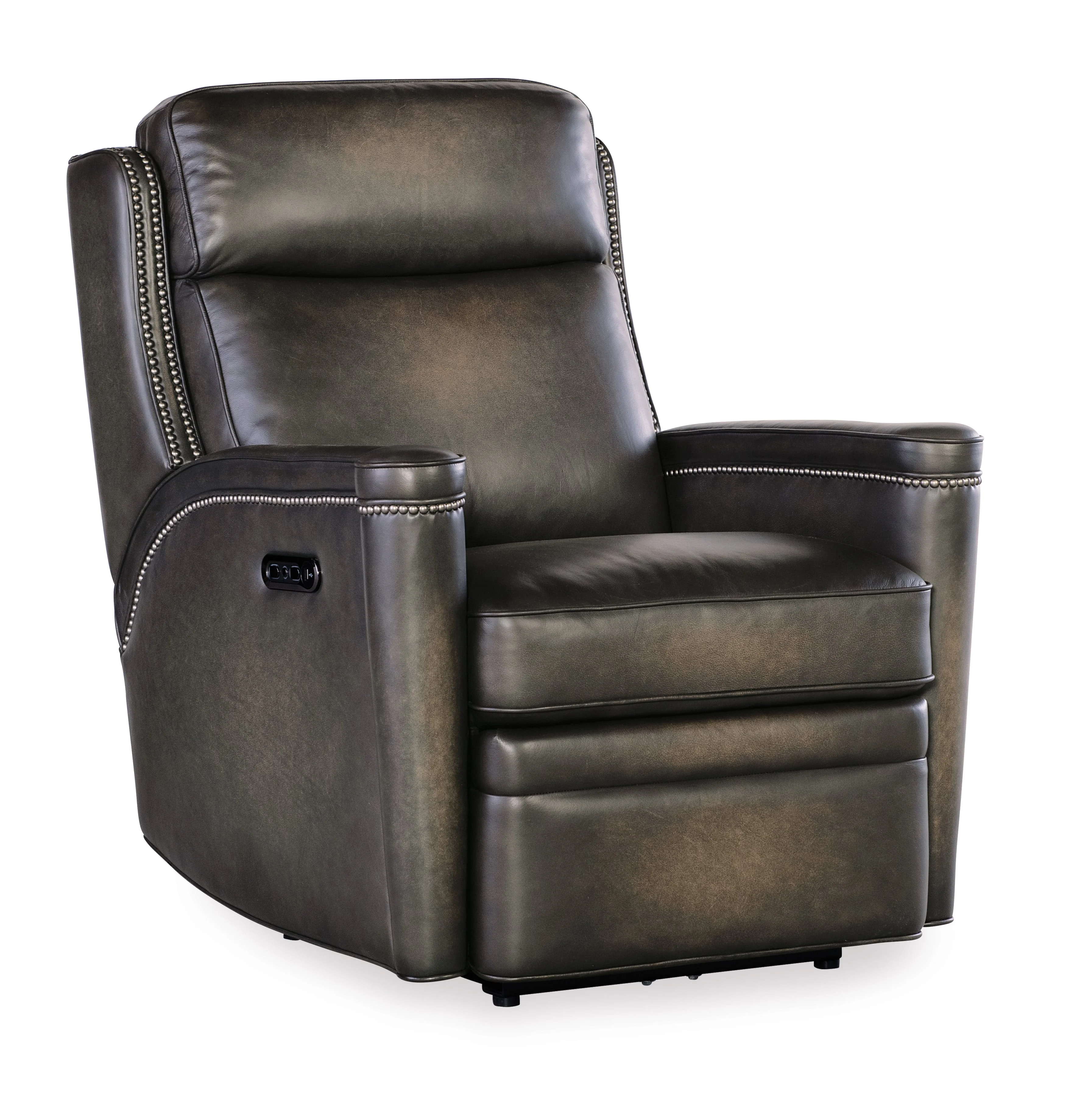 Hooker Furniture Ss Ss116 Phz1 095 Transitional Power Recliner With Power Headrest Baers 9220