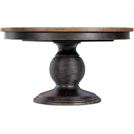 Round Pedestal Dining Table