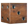 Hooker Furniture Commerce and Market Big Six Dice End Table