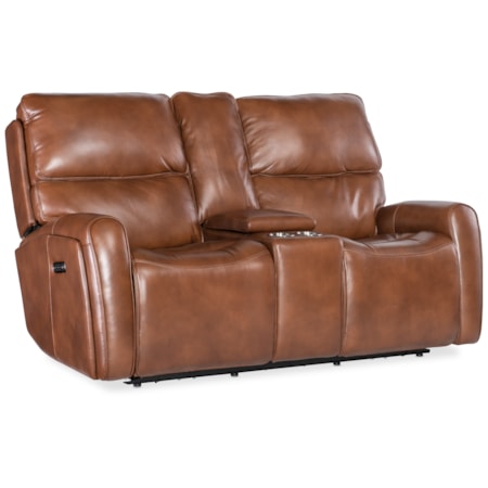 Power Console Reclining Loveseat