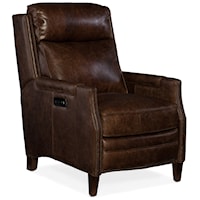 Transitional Power Recliner with Power Headrest