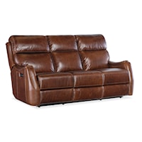 Casual Zero Gravity Power Reclining Sofa with USB Port