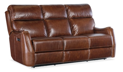 Casual Zero Gravity Power Reclining Sofa with USB Port