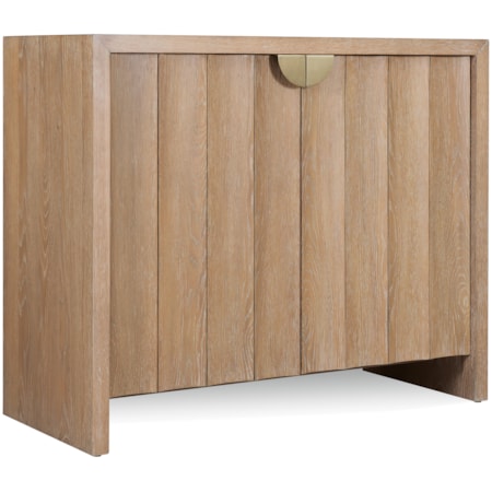 Compact Two-Door Accent Cabinet