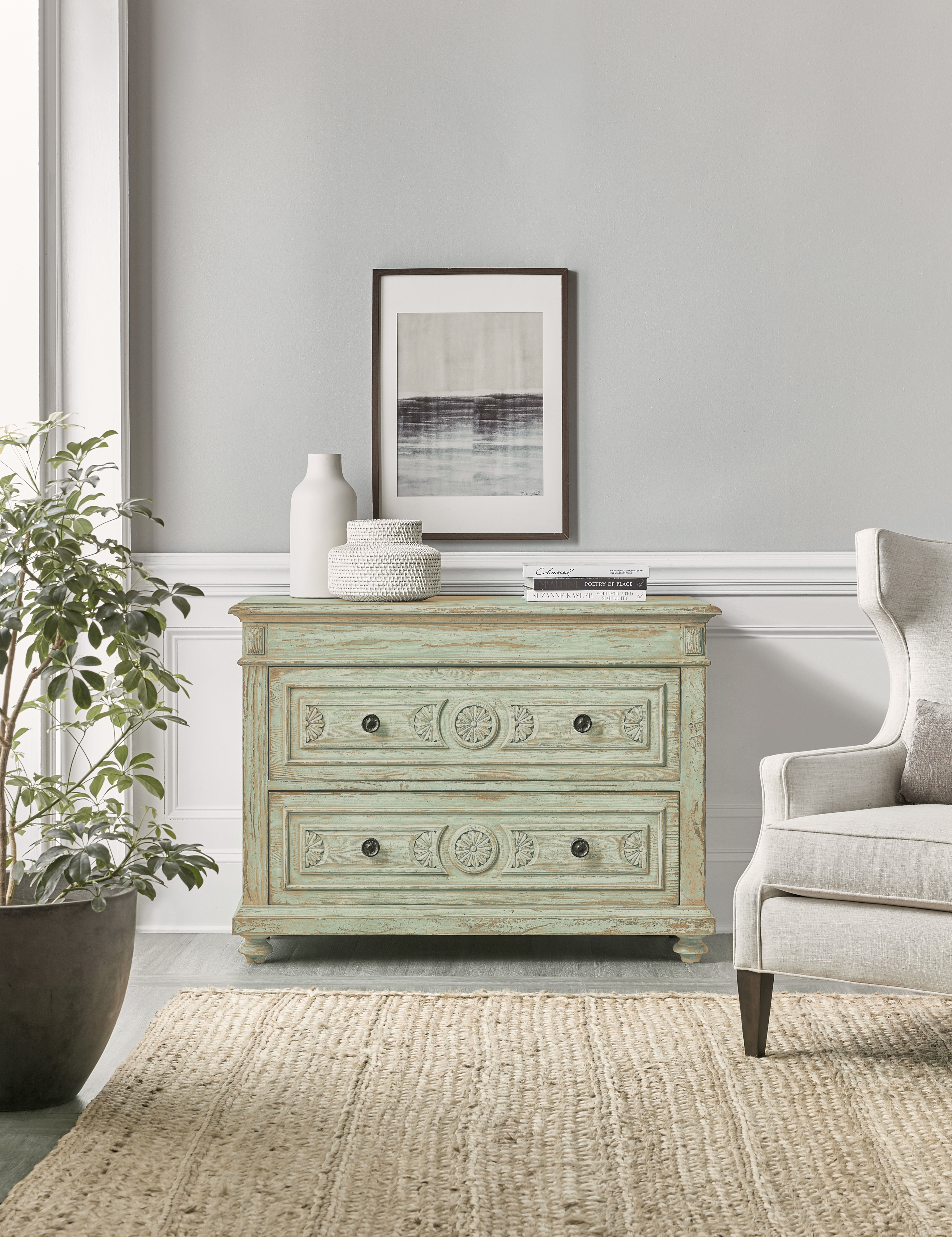 Two-Drawer Accent Chest