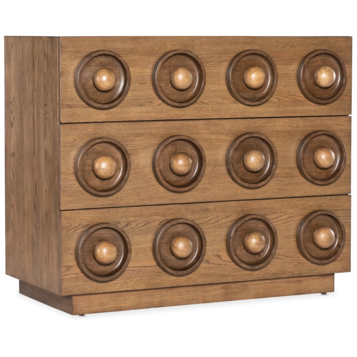Hooker Furniture Commerce and Market 3-Drawer Accent Chest