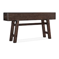 Casual 2-Drawer Pommel Sofa Console Table
