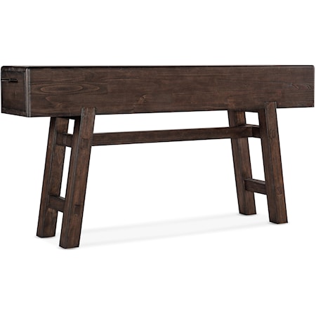 Pommel 2-Drawer Sofa Console Table