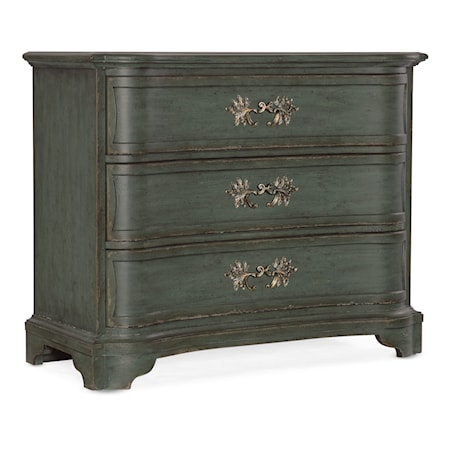 3-Drawer Accent Chest