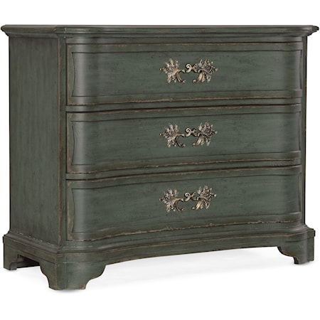3-Drawer Accent Chest