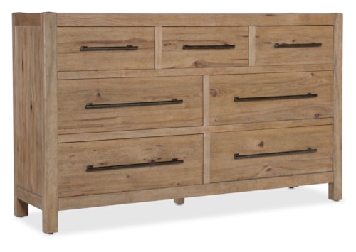 7-Drawer Dresser with Jewelry Tray