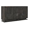 Hooker Furniture Commerce and Market 3-Door Credenza with Tribal Motif