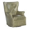 Hooker Furniture Club Chairs Mai Wing Swivel Club Chair