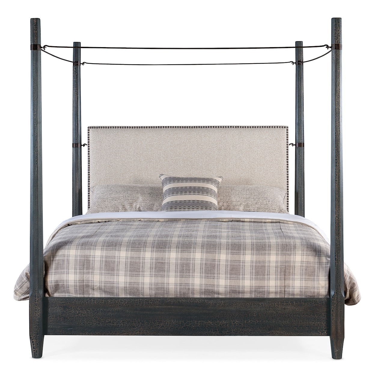 Hooker Furniture Big Sky King Poster Bed with Canopy