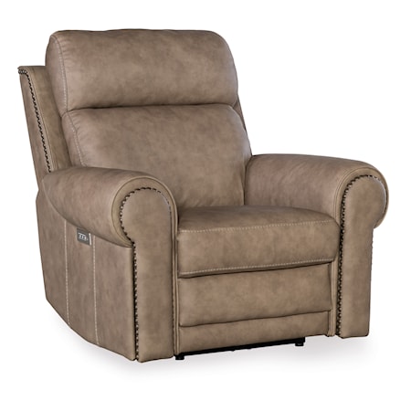 Power Recliner w/Power Headrest & Lumbar