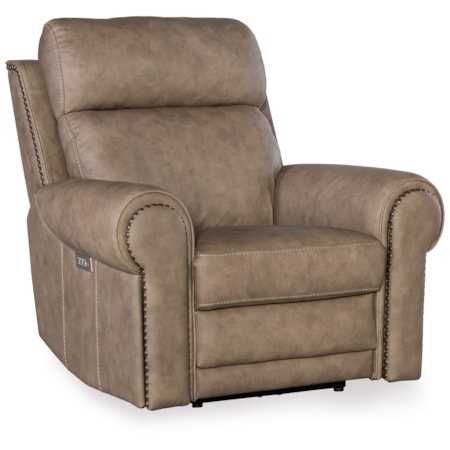Power Recliner w/Power Headrest & Lumbar