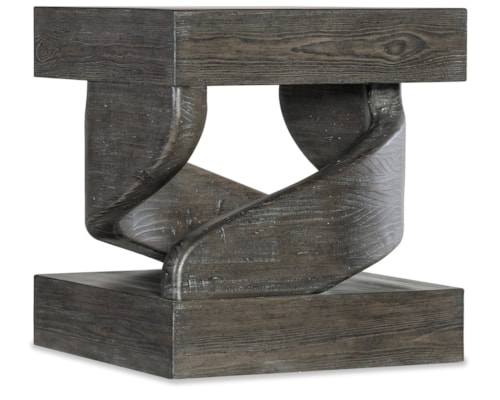 Contemporary Twister End Table