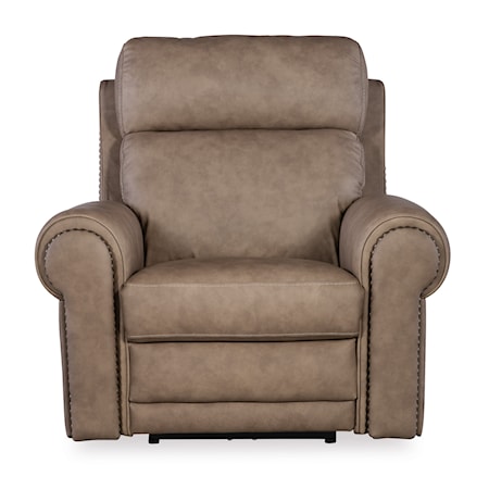 Power Recliner w/Power Headrest &amp; Lumbar