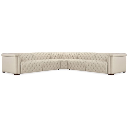 5-Piece Power Reclining Sectional Sofa