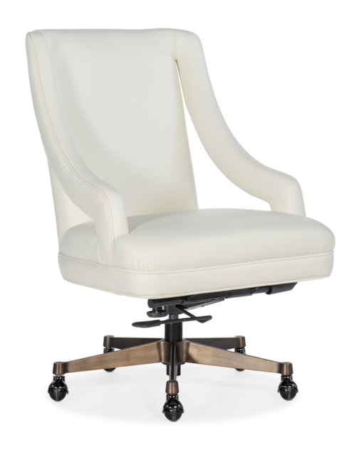 Meira Contemporary Leather  Executive Swivel Tilt Office Chair