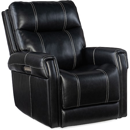 Carroll Power Recliner with Power Headrest and Lumbar