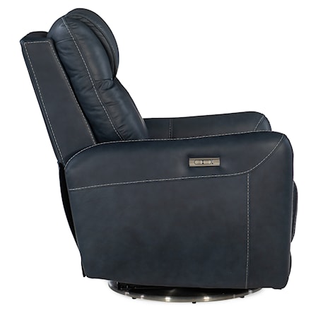 Steffen Swivel Pwr Recliner w/ Pwr Headrest