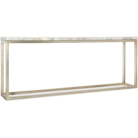 Glam Rectangular Console Table