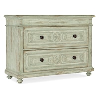 Traditional Two-Drawer Accent Chest