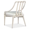 Hooker Furniture Commerce and Market Seaside Chair with Upholstered Seat (2/Cnt)