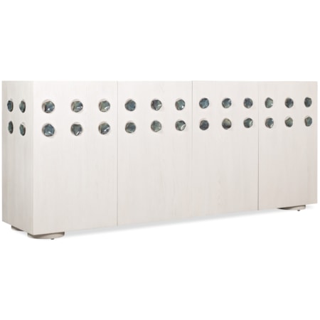 Four-Door Entertainment & Storage Credenza