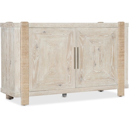 Casual 2-Door Seaside Buffett with Soft-Close Guides