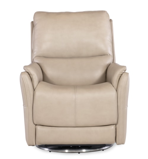 Transitional Zero Gravity Power Recliner with Swivel Base