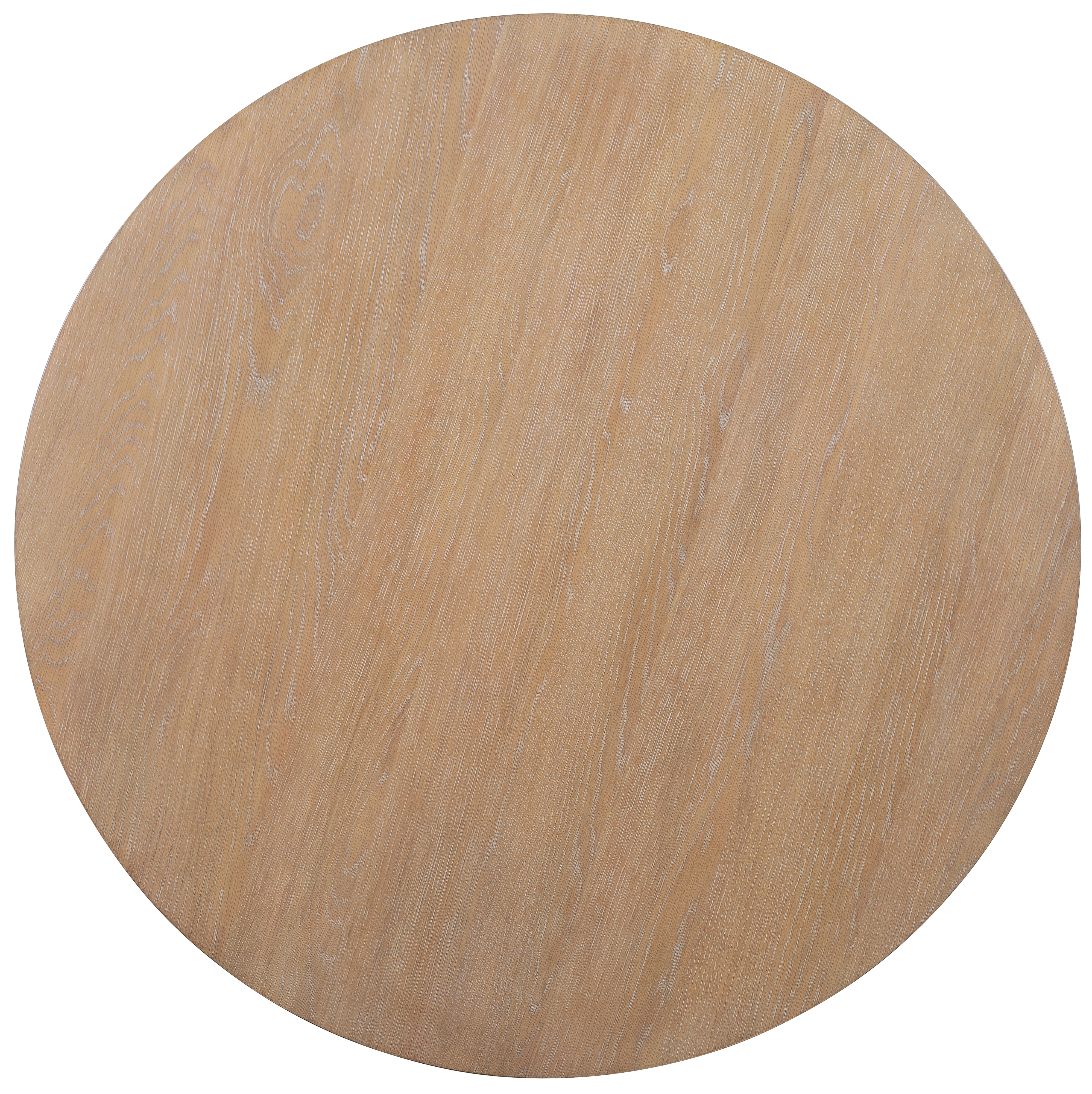 Hooker Furniture Commerce and Market 40" Rd. Scalloped Oak Coffee Table