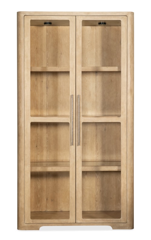Casual Display Cabinet with Built-In Lighting