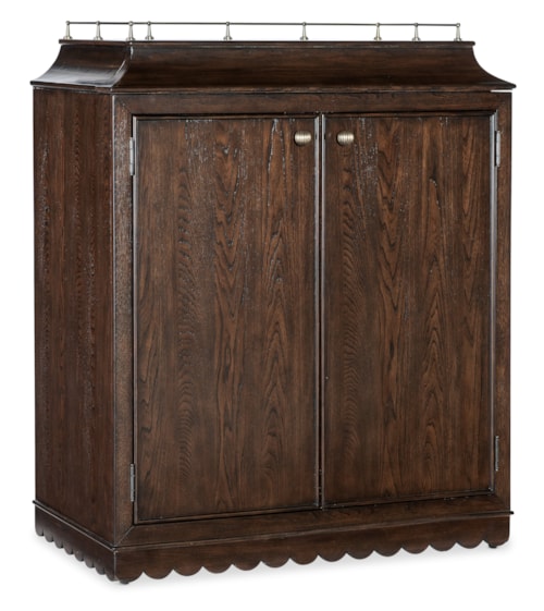 Transitional Bar Cabinet