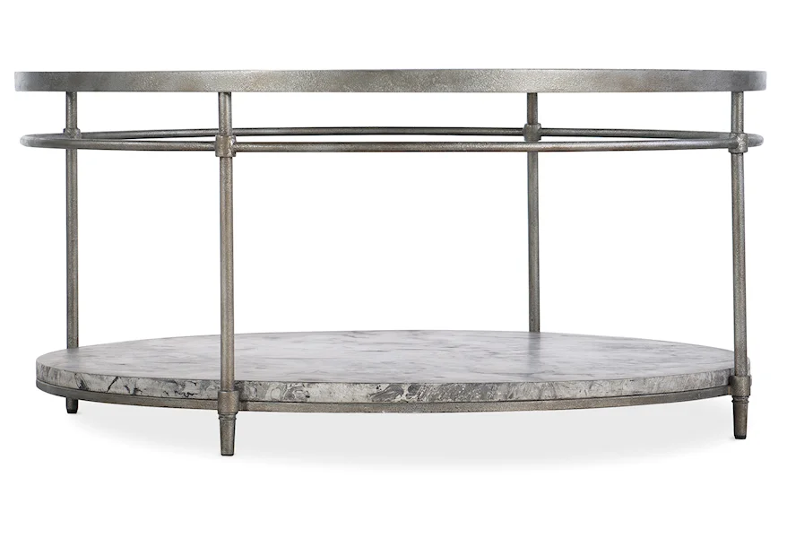5889-80 Round Cocktail Table by Hamilton Home at Sprintz Furniture