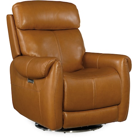 Sterling Swivel Pwr Recliner w/ Pwr Headrest