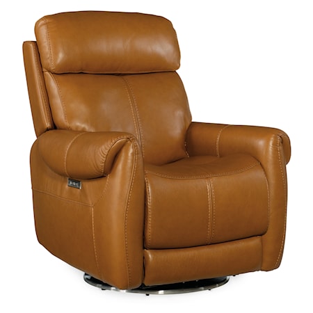 Sterling Swivel Pwr Recliner w/ Pwr Headrest