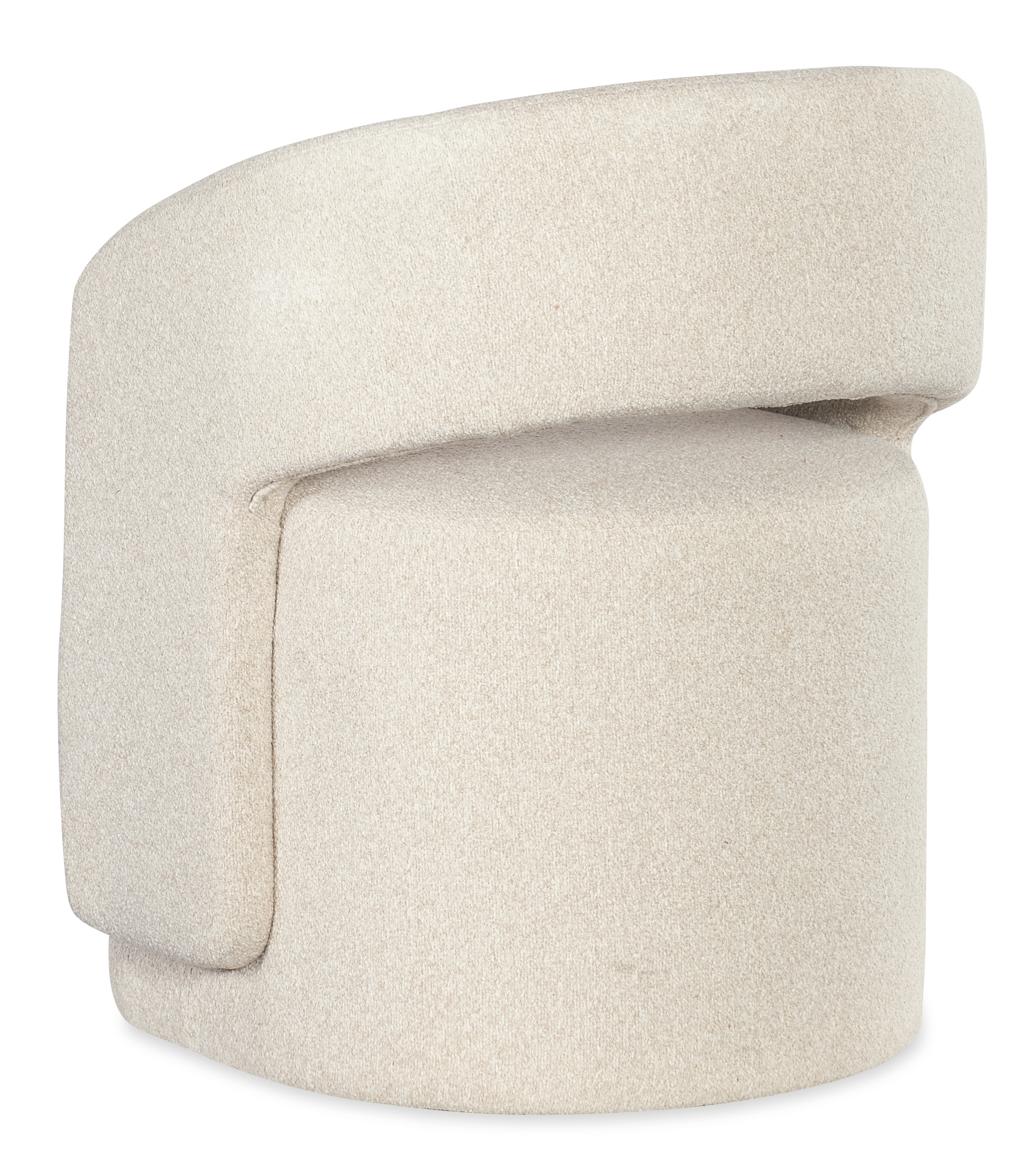 Hooker Furniture Commerce and Market Upholstered Open Barrel-Back Dining Chair