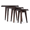 Hooker Furniture Commerce and Market Round Wood Top Nesting Tables
