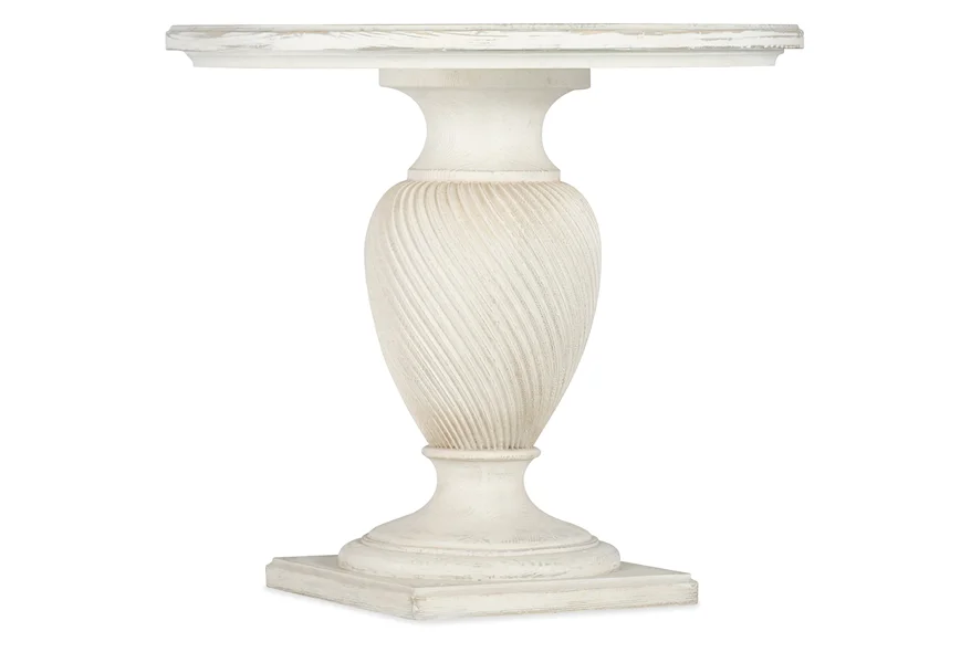 Traditions Round End Table by Hooker Furniture at Zak's Home
