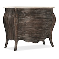 Traditional Bachelors Chest with Power Outlets, USB, Touch Lighting